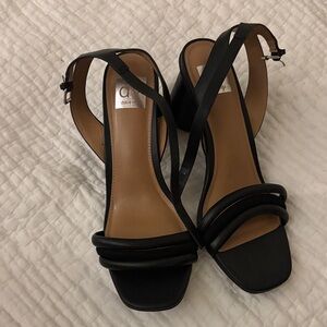Dolce Vita Black Strappy Heels